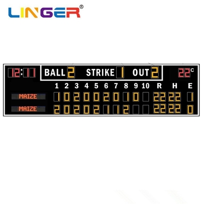 Беспроводная система управления Бейсбольная светодиодная табло с легкостью установки