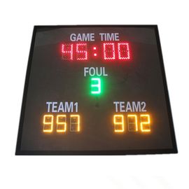 Регулярное табло баскетбола СИД размера числа с мобильным шлифовальным суппортом