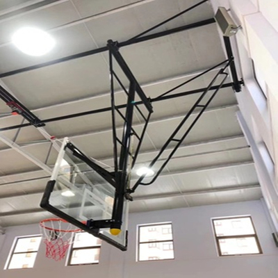 Подгонянный потолок обруча баскетбола спортзала электрический установил