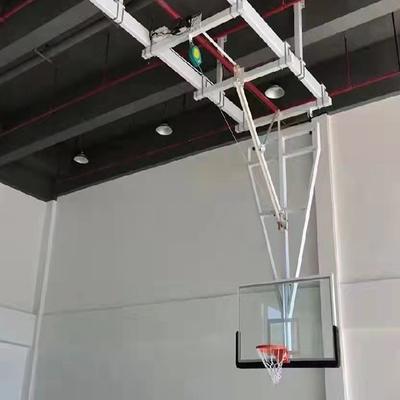 Подгонянный потолок обруча баскетбола спортзала электрический установил