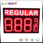 IP65 Waterproof Electronic LED Gas Price Display Customized Design