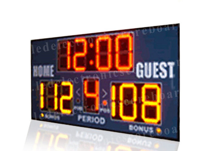 Табло легкого баскетбола установки портативное, часы счета баскетбола с кронштейнами